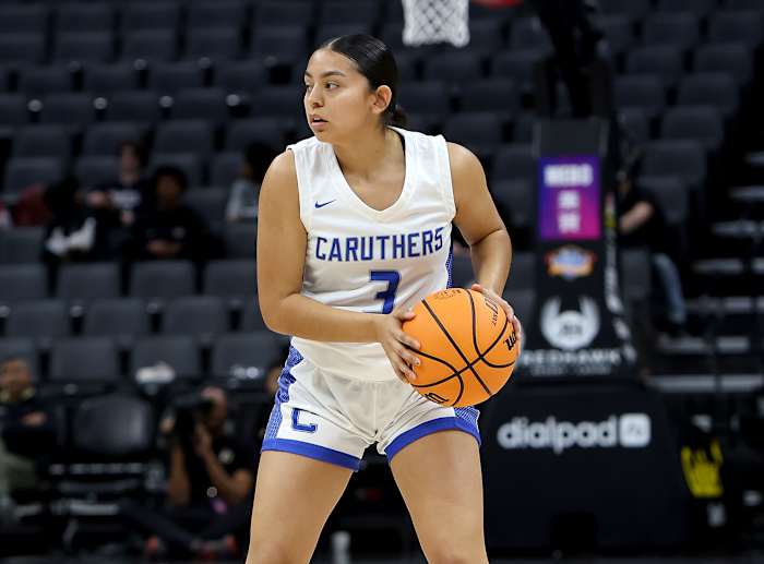 Gizelle Aguirre helped Caruthers win a 2024 CIF Division 3 state championship.